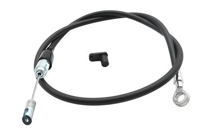 V-Twin Upper 42 Inch Black Clutch Cable for Harley Davidson by V-Twin