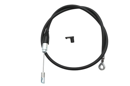 V-Twin Upper 42 Inch Black Clutch Cable for Harley Davidson by V-Twin