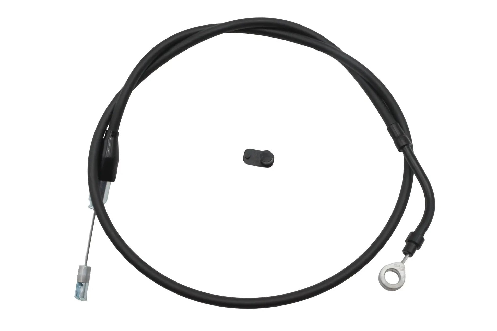 V-Twin Upper 52 Inch Black Clutch Cable for Harley Davidson Models by V-Twin