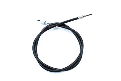 V-Twin 11-0002 39 Inch Black Front Wheel Drive Speedometer Cable for Harley Davidson FLT by V-Twin