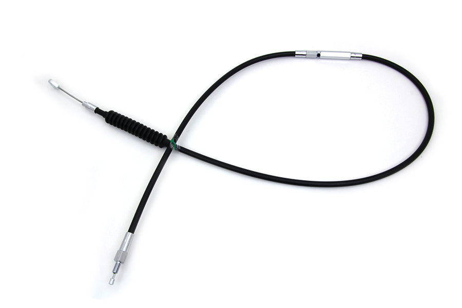 V-Twin H11-7014V 57.25 inch Black Stock Length Clutch Cable for Harley Davidson XL by V-Twin