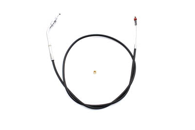 Barnett Black Vinyl Idle Cable with Casing for Harley Davidson FL and FX Models - Part 101-30-40024 by Barnett