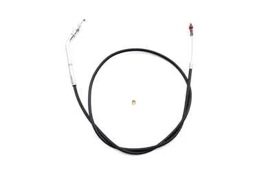 Barnett Black Vinyl Idle Cable with 43.625 inch Casing for Harley Davidson FX and FL Models by Barnett