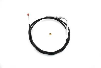 Barnett Black Vinyl Throttle Cable with 46.375 Inch Casing for Harley Davidson FLT and FLHT Models by Barnett