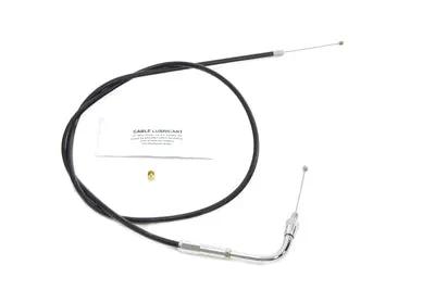 Barnett 38 Inch Black Vinyl Throttle Cable for Mikuni 38mm and 40mm Carbs - Part Number 101-31-30905 by Barnett