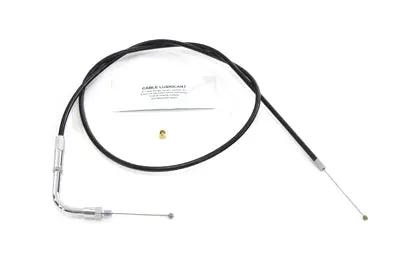 Barnett 38 Inch Black Vinyl Throttle Cable for Mikuni 38mm and 40mm Carbs - Part Number 101-31-30905 by Barnett