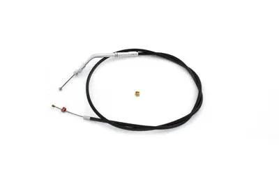 Barnett 37.375 Inch Black Vinyl Throttle Cable for Harley Davidson FXSTS by Barnett
