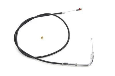 Barnett 101-30-40002 Black Vinyl Idle Cable with 37.50 Inch Casing for Harley Davidson FXSTS by Barnett