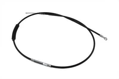 V-Twin 74.69 Inch Black Clutch Cable for Harley Davidson FLT Models Part #11-0043-12 by V-Twin