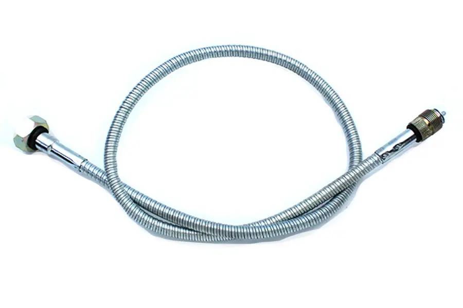 V-Twin Replica 35-1/2 inch Zicad Speedometer Cable for Harley Davidson EL and FL Models by V-Twin
