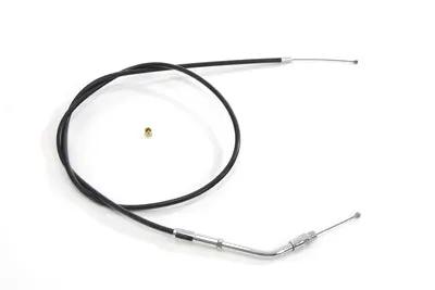 Barnett Black Vinyl Throttle Cable for 40mm Mikuni Carburator – 43 Inch Length by Barnett