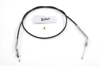 Barnett Black Throttle Cable with 41 Inch Casing for Mikuni HS40 Carburetor - Part 101-31-30004 by Barnett