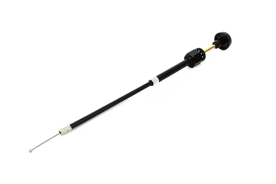 V-Twin Choke Cable Assembly Black for Harley Davidson XL (1988-1997) by V-Twin