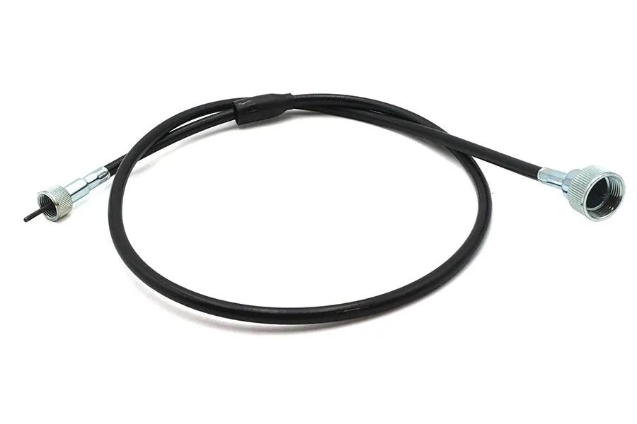 V-Twin 11-0067 Black Speedometer Cable for Harley Davidson XL (46 Inch) by V-Twin