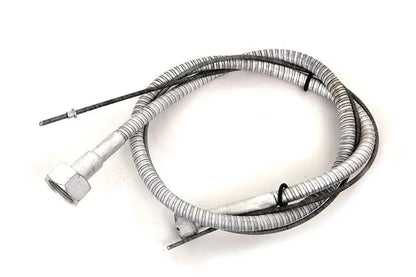 V-Twin 36-2554R + CAD 35-Inch Zicad Plated Speedometer Cable for Harley Davidson FL Models by V-Twin