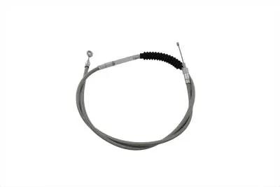 V-Twin H11-7018S-2 59.25 Inch Stainless Steel Clutch Cable for Harley Davidson XL by V-Twin