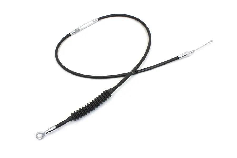 V-Twin 54.75 inch Black Vinyl Clutch Cable for Harley Davidson XL by V-Twin