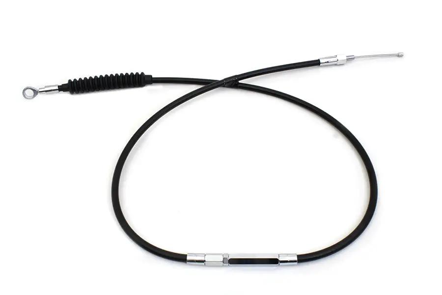 V-Twin 58.75 Inch Black Vinyl Clutch Cable for Harley Davidson XL Models - Part H11-7017V-4 by V-Twin