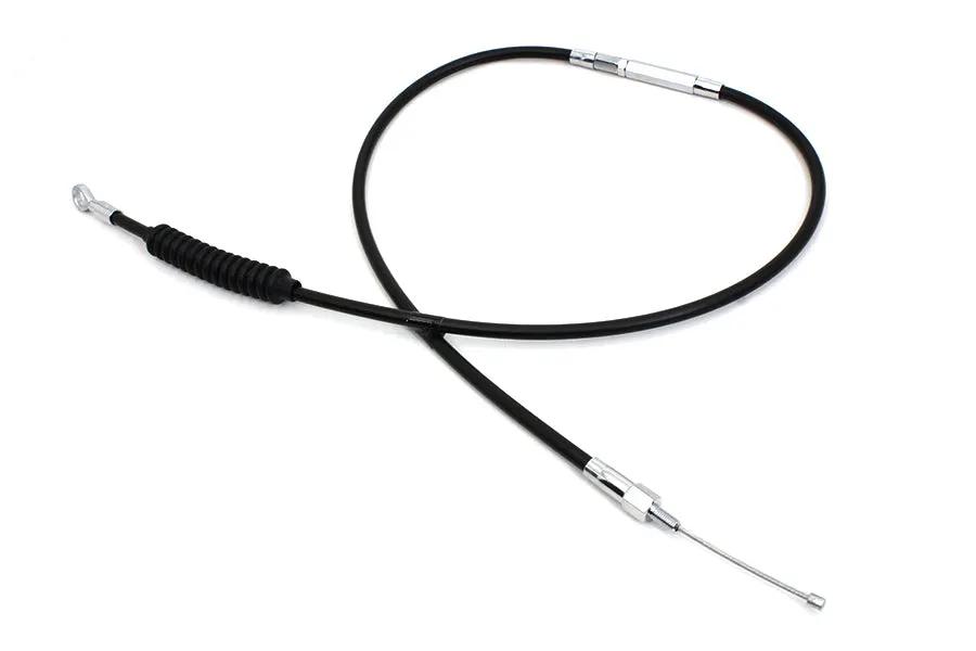 V-Twin 58.75 Inch Black Vinyl Clutch Cable for Harley Davidson XL Models - Part H11-7017V-4 by V-Twin