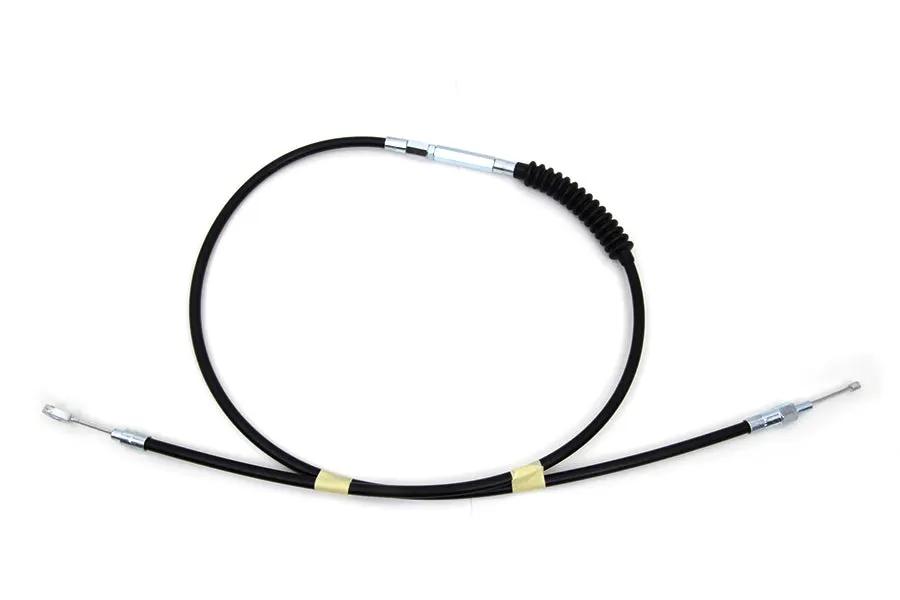 V-Twin 62.69 Inch Black Vinyl Clutch Cable for Harley Davidson FXST (Part #11-0043) by V-Twin