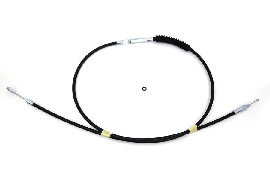 V-Twin 72.69 Inch Black Vinyl Clutch Cable for Harley Davidson FXST by V-Twin