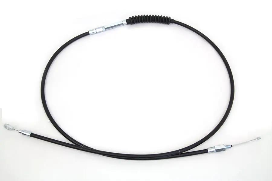 V-Twin 72.8 Inch Black Vinyl Clutch Cable for Harley Davidson FXDWG Models by V-Twin