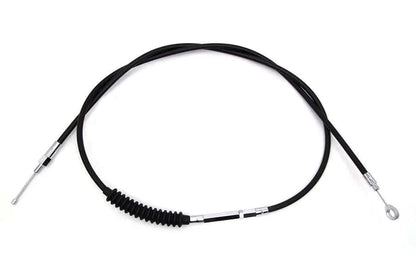 V-Twin 72.69 Inch Black Vinyl Clutch Cable for Harley Davidson FXD and FXDL Models - Part H11-7010V-4 by V-Twin