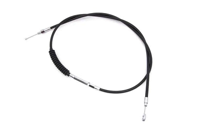 V-Twin 72.69 Inch Black Vinyl Clutch Cable for Harley Davidson FXD and FXDL Models - Part H11-7010V-4 by V-Twin