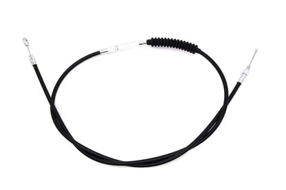 V-Twin 72.69 Inch Black Vinyl Clutch Cable for Harley Davidson FXD and FXDL Models - Part H11-7010V-4 by V-Twin