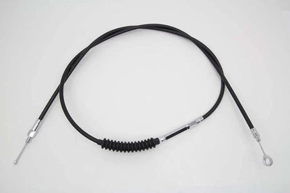V-Twin 76.69 Inch Black Vinyl Clutch Cable for Harley Davidson FXD and FXDL Models by V-Twin
