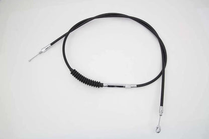 V-Twin 76.69 Inch Black Vinyl Clutch Cable for Harley Davidson FXD and FXDL Models by V-Twin