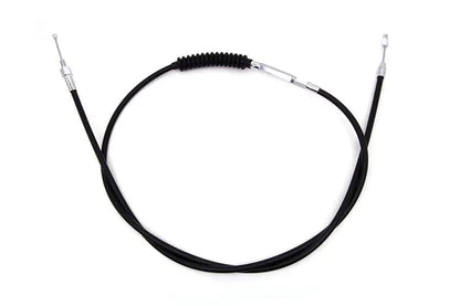 V-Twin 76.69 Inch Black Vinyl Clutch Cable for Harley Davidson FXD and FXDL Models by V-Twin