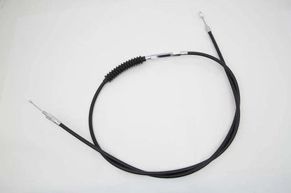 V-Twin 76.69 Inch Black Vinyl Clutch Cable for Harley Davidson FXD and FXDL Models by V-Twin