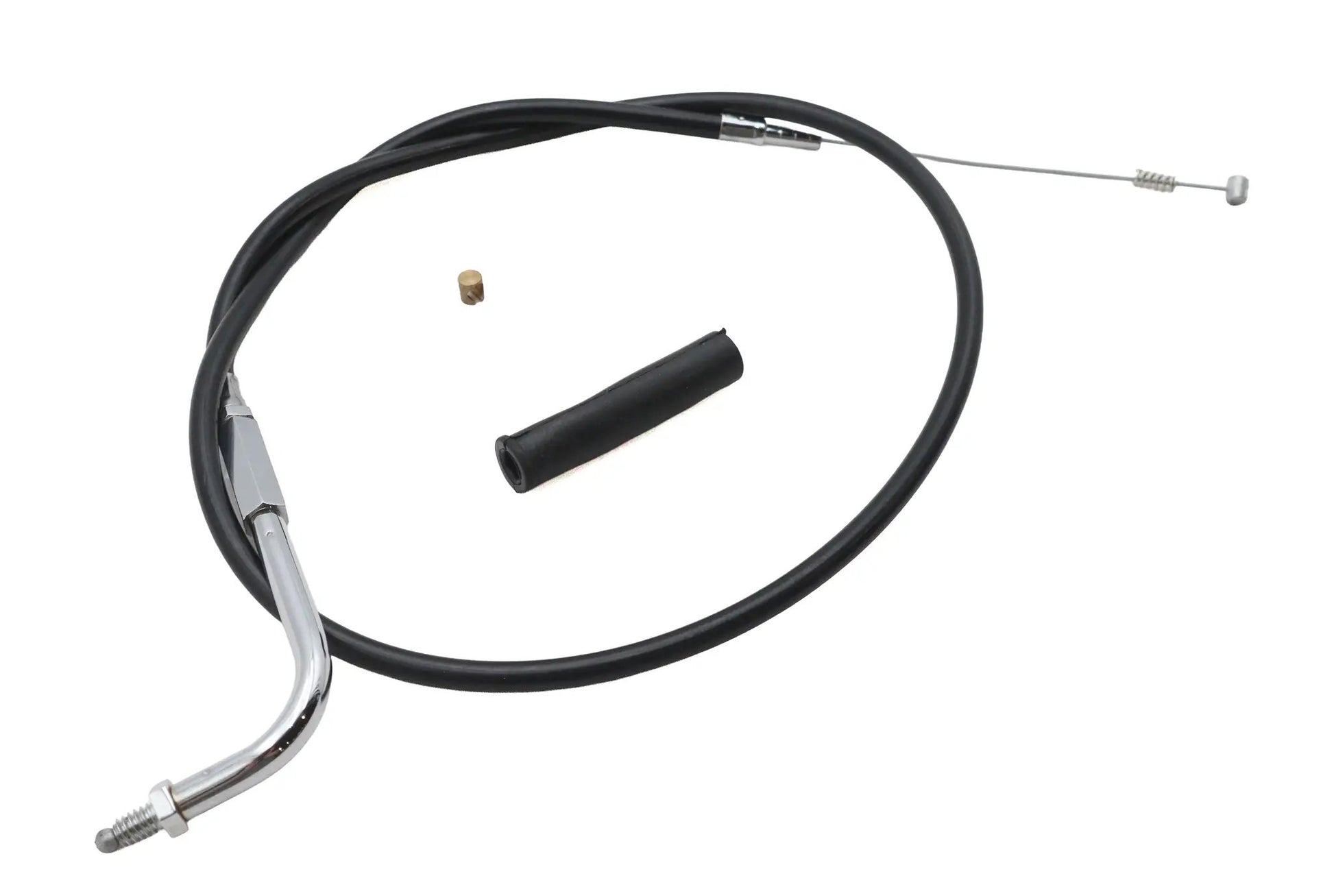 Ultima Black Vinyl Throttle Cable 38 inch for Harley Davidson - Part #48-164 by Ultima