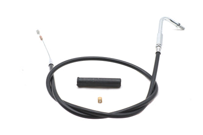 Ultima 48-165 Black Vinyl Idle Cable with Polished Chrome Fittings