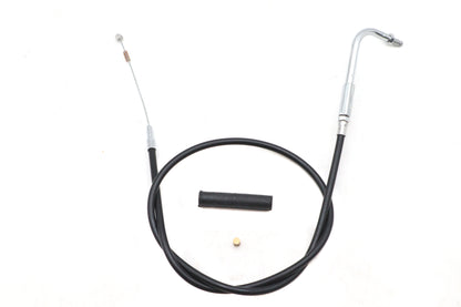 Ultima 48-165 Black Vinyl Idle Cable with Polished Chrome Fittings
