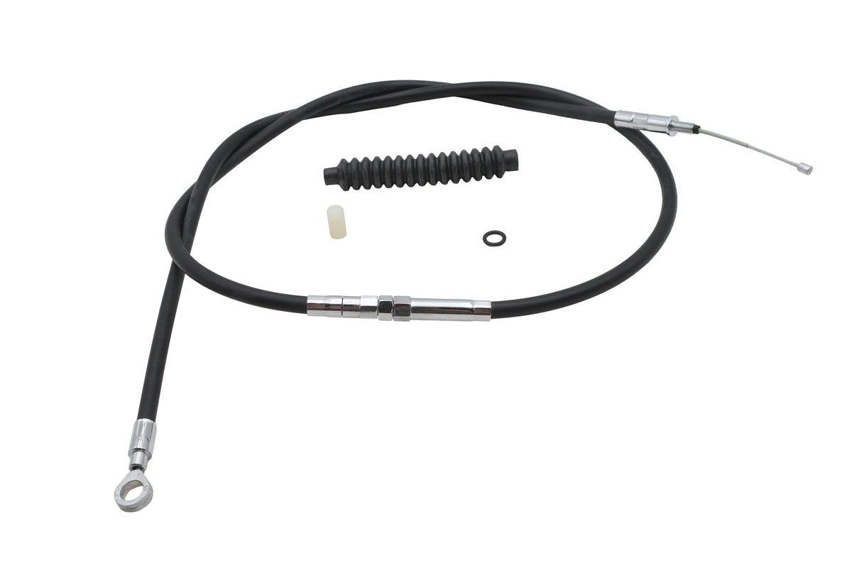 Ultima Black Vinyl Clutch Cable for Select 2007 Harley-Davidson Touring Models, Part Number 48-214