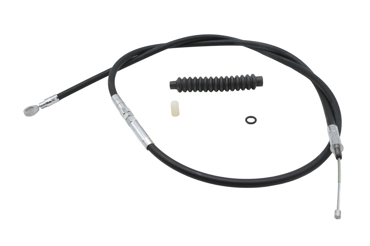 Ultima Black Vinyl Clutch Cable for Select 2007 Harley-Davidson Touring Models, Part Number 48-214