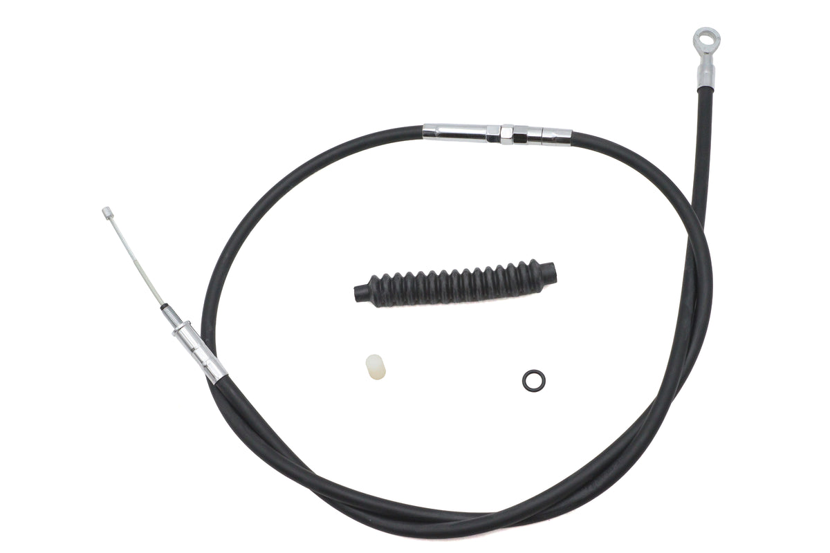 Ultima Black Vinyl Clutch Cable for Select 2007 Harley-Davidson Touring Models, Part Number 48-214