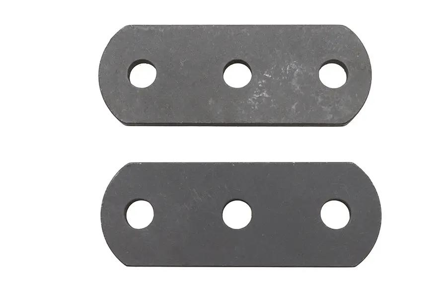 Colony Buddy Seat Bar Mounting Plate Set Parkerized for Harley Davidson EL and UL 1936-1941 by Colony