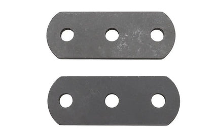 Colony Buddy Seat Bar Mounting Plate Set Parkerized for Harley Davidson EL and UL 1936-1941 by Colony