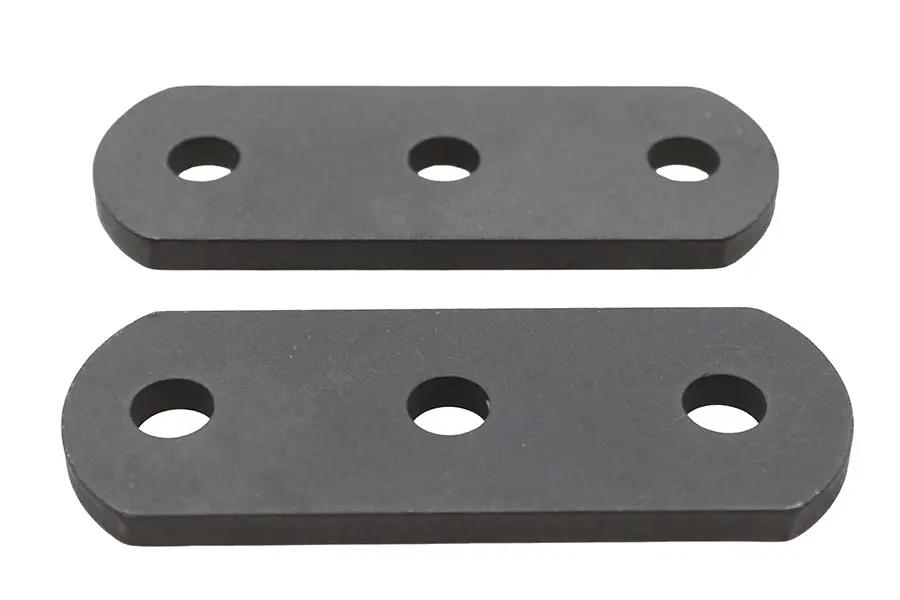 Colony Buddy Seat Bar Mounting Plate Set Parkerized for Harley Davidson EL and UL 1936-1941 by Colony