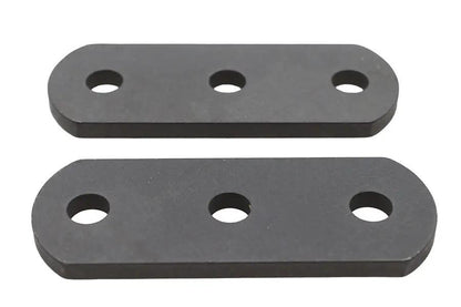 Colony Buddy Seat Bar Mounting Plate Set Parkerized for Harley Davidson EL and UL 1936-1941 by Colony