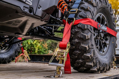 Caliber Trailblazer ORV Tie-Downs (2 Pack) with Carry Bag