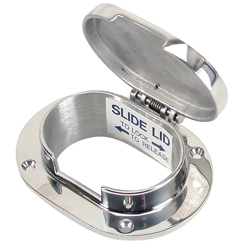 Whitecap 6008HC Chain & Rope Deck Pipe with 3-7/8 inch Inside Diameter
