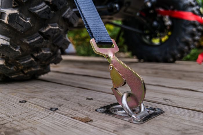 Caliber Trailblazer ORV Tie-Downs – 4 Pack with Carry Bag