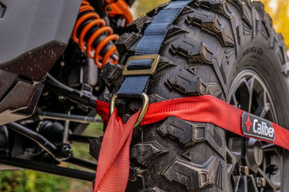 Caliber Trailblazer ORV Tie-Downs – 4 Pack with Carry Bag