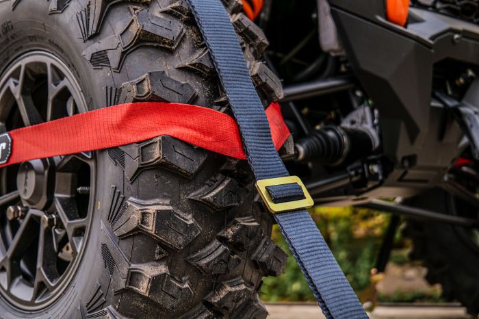 Caliber Trailblazer ORV Tie-Downs – 4 Pack with Carry Bag