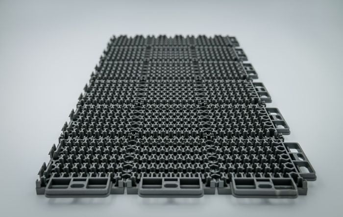 Caliber Protech XT Flooring Traction Kit, 8 Pieces - Black