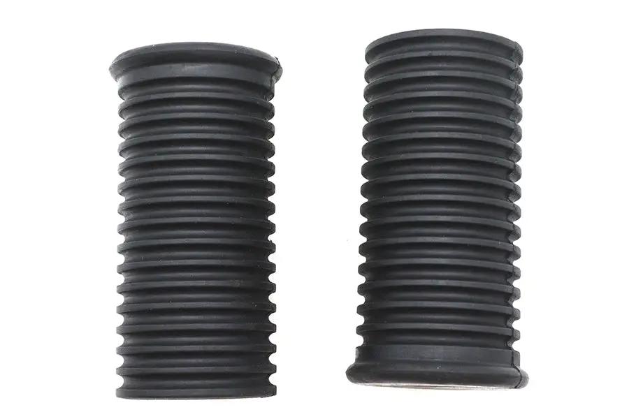 Colony Stock Footpeg Rubber Set Black for Harley Davidson XL and K Models by Colony